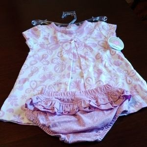 2-piece baby girl outfit 3-6mo